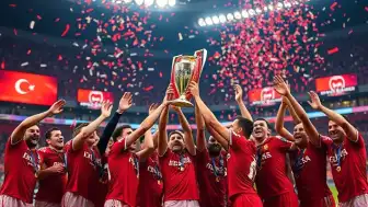 Galatasaray, Süper Lig'de 26. Şampiyonluğunu Kutladı