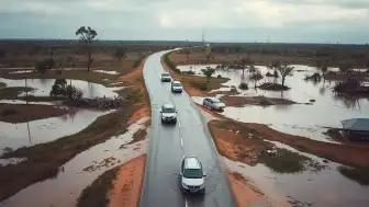 Güney Afrika'da Sel Felaketi: Yollar Ulaşıma Kapandı