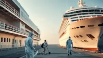 Hantavirüs Tespit Edilen Gemide Yolcular Tahliye Ediliyor