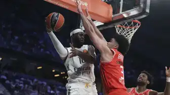Real Madrid, EuroLeague play-off serisinde 2-0 öne geçti