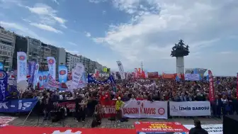 Türk-İş ve DİSK, 1 Mayıs'ta Ortak Mesaj Verdi: Emek Mücadelesi Vurgulandı