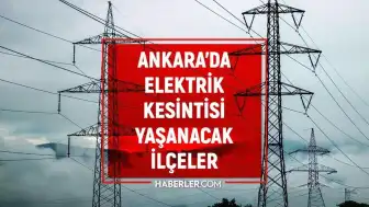 Ankara'da 3-5 Haziran Elektrik Kesintisi Bilgilendirmesi