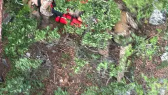 Çorum'da Kaybolan Vatandaş Helikopterle Kurtarıldı