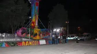 Amasya'da Lunaparkta Eğlence Aracının Çarptığı Genç İşçi Hayatını Kaybetti