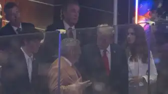 NBA Finalinde Donald Trump Yuhalandı