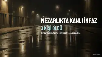 Batman'da Mezarlıkta Silahlı Saldırı: 3 Kişi Hayatını Kaybetti