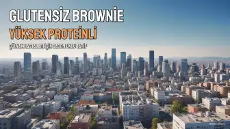 Çölyak Hastaları İçin Badem Unlu ve Yüksek Proteinli Brownie Tarifi