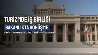 Kültür ve Turizm Bakanlığı'nda ABD Büyükelçisi ile İş Birliği Görüşmesi