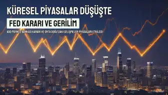 Küresel Piyasalar Fed Kararı ve Orta Doğu Gerilimiyle Düşüşte
