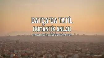 Oyuncular Sarp Levendoğlu ve Felicia Sağnak Datça'da Tatilde