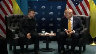 Ankara'da Diplomatik Görüşme: Donald Trump ve Zelenski Bir Araya Geldi