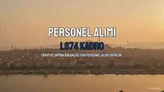 Tarım ve Orman Bakanlığı 1.874 Personel Alımı İçin Süreç Bekleniyor