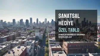 The Prince Setinde Özel Hediye: Pedro Alonso'dan Özge Özacar'a El Emeği Tablo