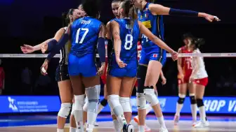 Voleybol Milletler Ligi'nde Bronz Madalya İtalya'nın Oldu