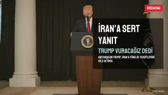 Trump, İran'ı Tehdit Etti: "Çok Sert Bir Şekilde Vuracağız"