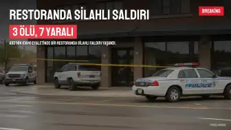 ABD'de Restoranda Silahlı Saldırı: 3 Ölü, 7 Yaralı