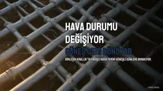Birleşik Krallık'ta Hava Durumu: Yağış Hafta Sonu İçin Duracak, Güneş Geri Dönüyor