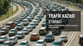 Kırıkkale'de Trafik Kazası: 5 Yaralı