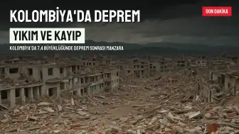 Kolombiya'da 7,4 büyüklüğünde deprem: 111 kişi hayatını kaybetti, 100'den fazla kayıp başvurusu yapıldı