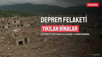 Kolombiya'da 7.4'lük Deprem: Can Kaybı 169'a Yükseldi, 600'den Fazla Yaralı Var
