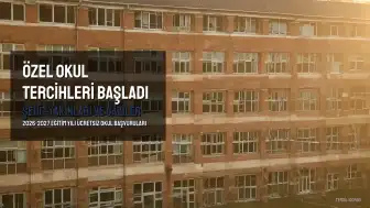 Özel Okullarda Ücretsiz Eğitim İçin Öğrenci Tercih Başvuruları Başladı