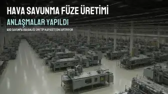 Pentagon Hava Savunma Füze Üretimini Hızlandırmak İçin Anlaşmalar Yaptı