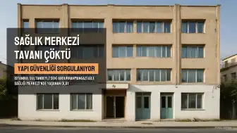 Sultanbeyli'de Aile Sağlığı Merkezi Tavanı Çöktü: Yapı Güvenliği Sorgulanıyor