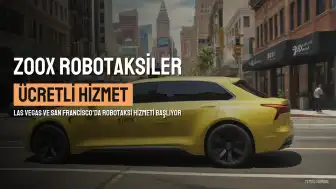 Zoox Robotaksiler Las Vegas ve San Francisco'da Ücretli Hizmete Başlıyor