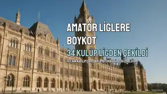 34 Amatör Futbol Kulübü Lige Katılmama Kararı Aldı: Ekonomik Kriz Derinleşiyor