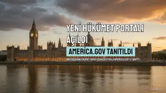 ABD Başkanı Trump, Yapay Zeka Destekli 'America.gov' Portalını Açtı