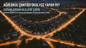 Ağır Okul Çantaları Skolyoz Yapar mı? Ailelere Önemli Uyarılar