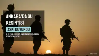 Ankara'da Su Kesintisi Yaşanacak İlçeler Belli Oldu