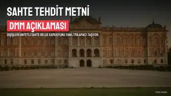DMM, Dışişleri antetli Uganda Genelkurmay Başkanı'na yönelik tehdit metninin sahte olduğunu bildirdi