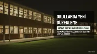 İtalya'da Yabancı Öğrenci Sınırı ve Burka Yasağı Kabul Edildi