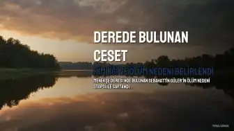 Menekşe Deresi'nde Bulunan Cesedin Kimliği ve Ölüm Nedeni Belirlendi
