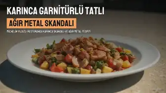 Michelin Yıldızlı Restoranda Karınca Skandalı: Ağır Metal İçeren Tatlılar Servis Edildi