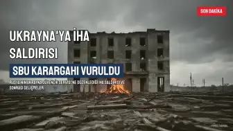 Rusya'dan Ukrayna Güvenlik Servisi'ne İHA Saldırısı: 5 Yaralı