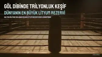 Salton Gölü'nde 26 trilyon TL'lik 'beyaz altın' rezervi bulundu