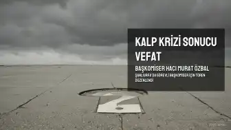 Şanlıurfa'da Görev Yaparken Hayatını Kaybeden Başkomiser Hacı Murat Özbal İçin Tören Düzenlendi