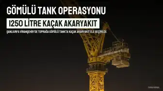 Şanlıurfa'da Toprağa Gömülü Tankta 1250 Litre Kaçak Akaryakıt Ele Geçirildi
