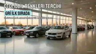 TÜİK Verilerine Göre Türkiye'de En Çok Tercih Edilen Otomobil Rengi Gri Oldu