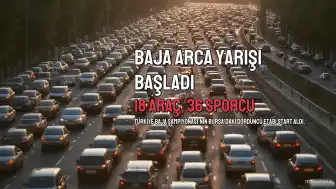 Türkiye Baja Şampiyonası Bursa'da Başladı: 18 Araç ve 36 Sporcu Yarışıyor