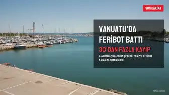 Vanuatu Sahillerinde Feribot Faciası: 1 Ölü, 30'dan Fazla Kayıp