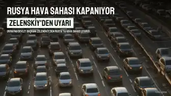 Zelenskiy'den Rusya Hava Sahası Hakkında Açıklama: Güvenli Anlar Sona Erdi