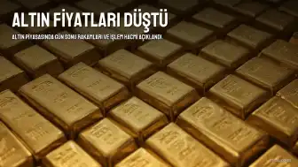 Altın Fiyatlarında Gün Sonu Düşüş: Gram Altın 6.570 TL'den İşlem Gördü