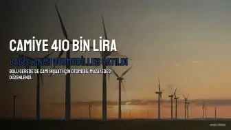 Bolu Gerede'de Cami İnşaatı İçin Bağışlanan Otomobiller 410 Bin Liraya Satıldı