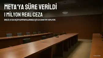 Brezilya Yüksek Seçim Mahkemesi'nden Meta'ya 24 Saat Süre: Eşitlik Kanıtlanmalı, Para Cezası 1 Milyon Real