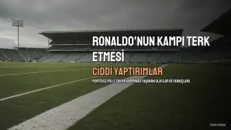 Cristiano Ronaldo'nun Milli Takım Kampını Terk Etmesi Ciddi Yaptırımlara Yol Açabilir