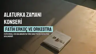 Fatih Erkoç, CSO Ada Ankara'da Türk Sanat Müziği Konseri Verdi