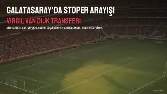 Galatasaray'da Virgil van Dijk Transferi İhtimali Masada: Savunma Güçlendirilecek mi?